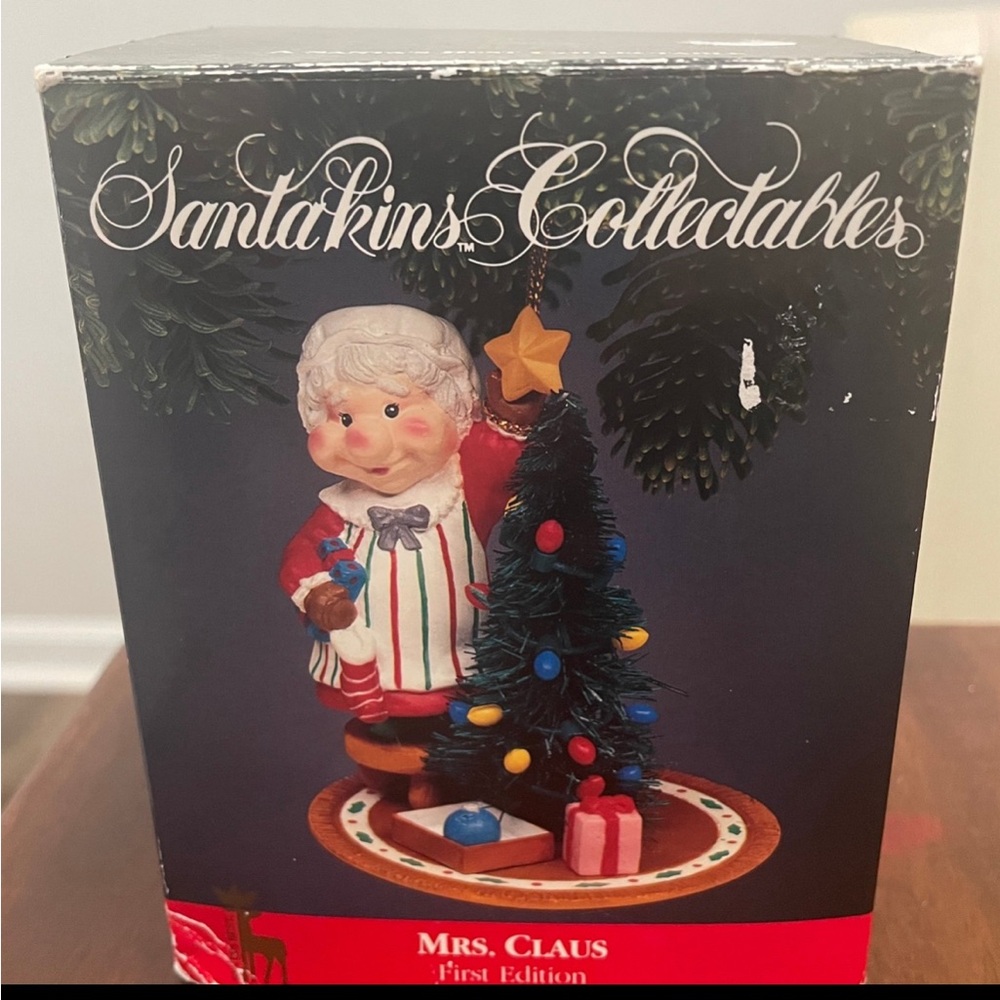 1992 Santa Kins Collectables Mrs. Claus ornament